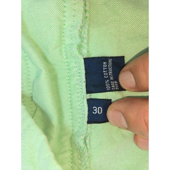 Polo Ralph Lauren Mens Chino Shorts 30 Classic Fit Green Cotton - Picture 4 of 7